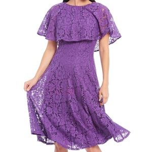 Purple Lace Dress